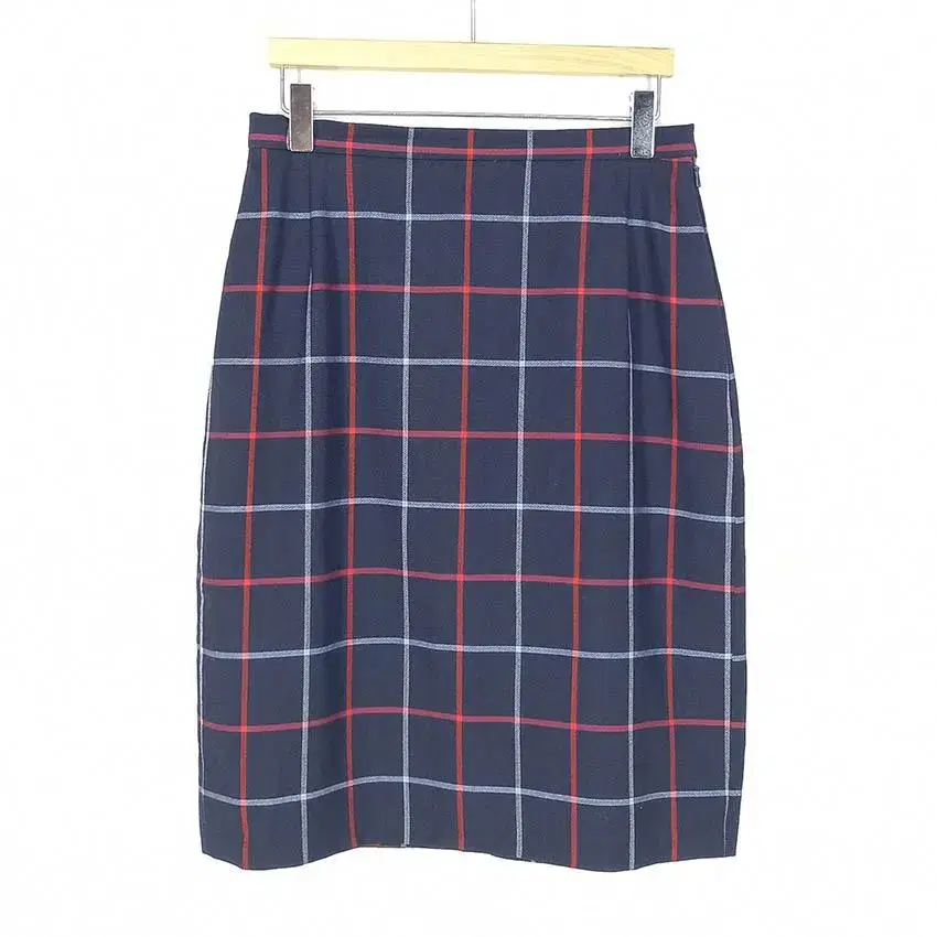 Burberry Women's Nova Check H-Line Skirt Navy (HU29868)