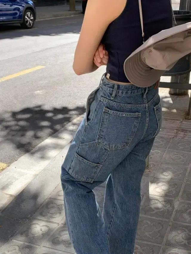 위드아웃썸머 케일 데님 팬츠 kale denim pants