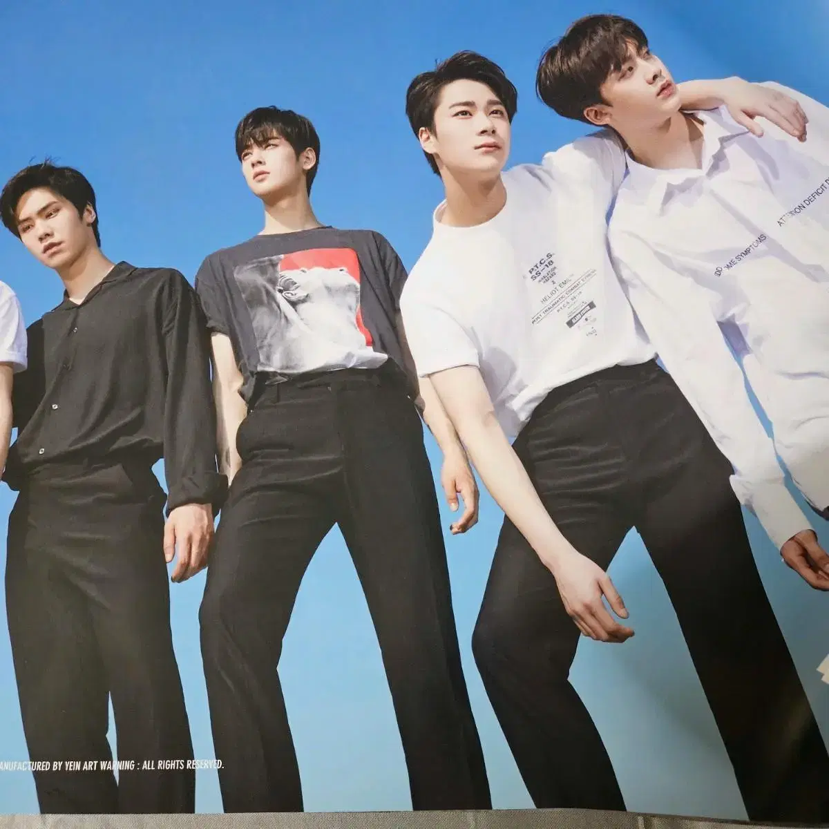 아스트로 astro rise up special poster blue