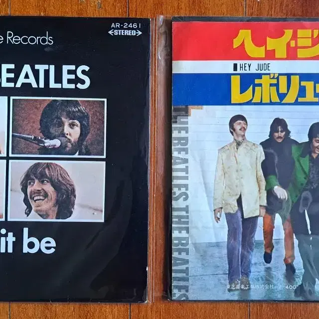 Beatles 비틀즈 일본 미니 LP 바이닐 레코드 도너츠판 2종