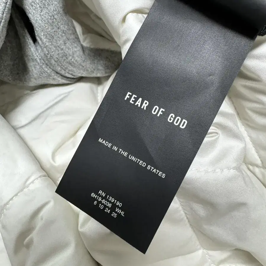 FEAR OF GOD Sixth 피어오브갓 6th 울 베스트 헤더그레이