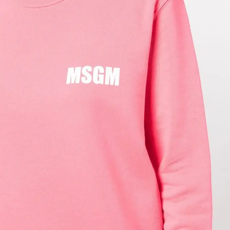 (정품/새상품) MSGM 여성 핑크 백로고 맨투맨 90%이상 역대급 핫딜