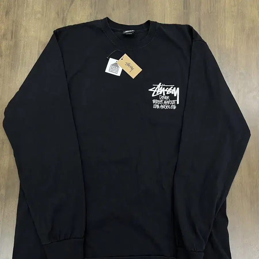 Stussy DSM Los Angeles LS (black) L사이즈