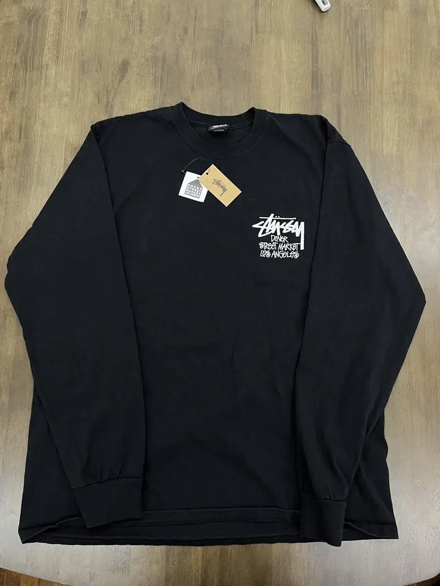 Stussy DSM Los Angeles LS (black) L사이즈