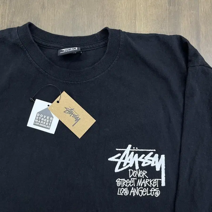 Stussy DSM Los Angeles LS (black) L사이즈