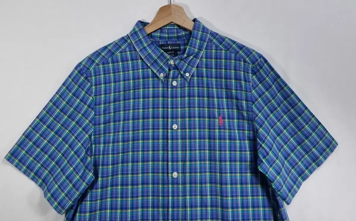 true to size M (95) Polo Ralph Lauren check short sleeve shirt