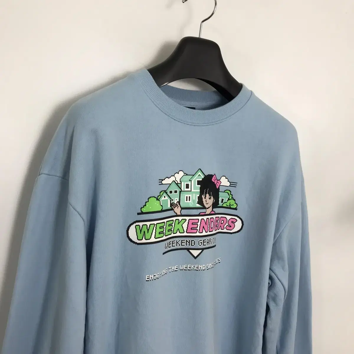 위캔더스 24ss 90s sweet home 스웻 [M]