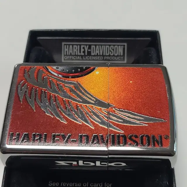 미개봉 정품 28977 HARLEY DAVIDSON 새 지포라이터