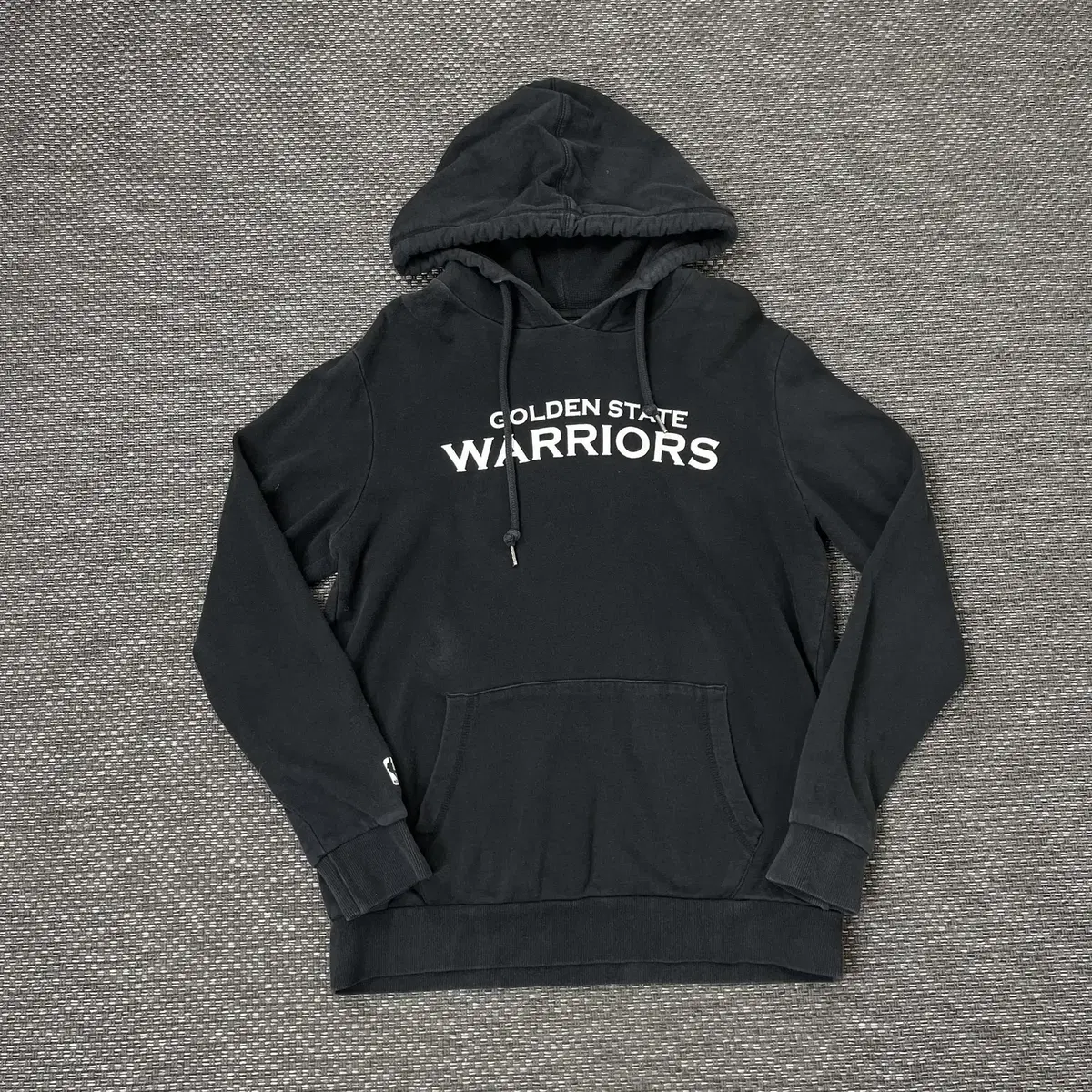 NBA Black Golden State Warriors Abbreviated Momo Hoodie