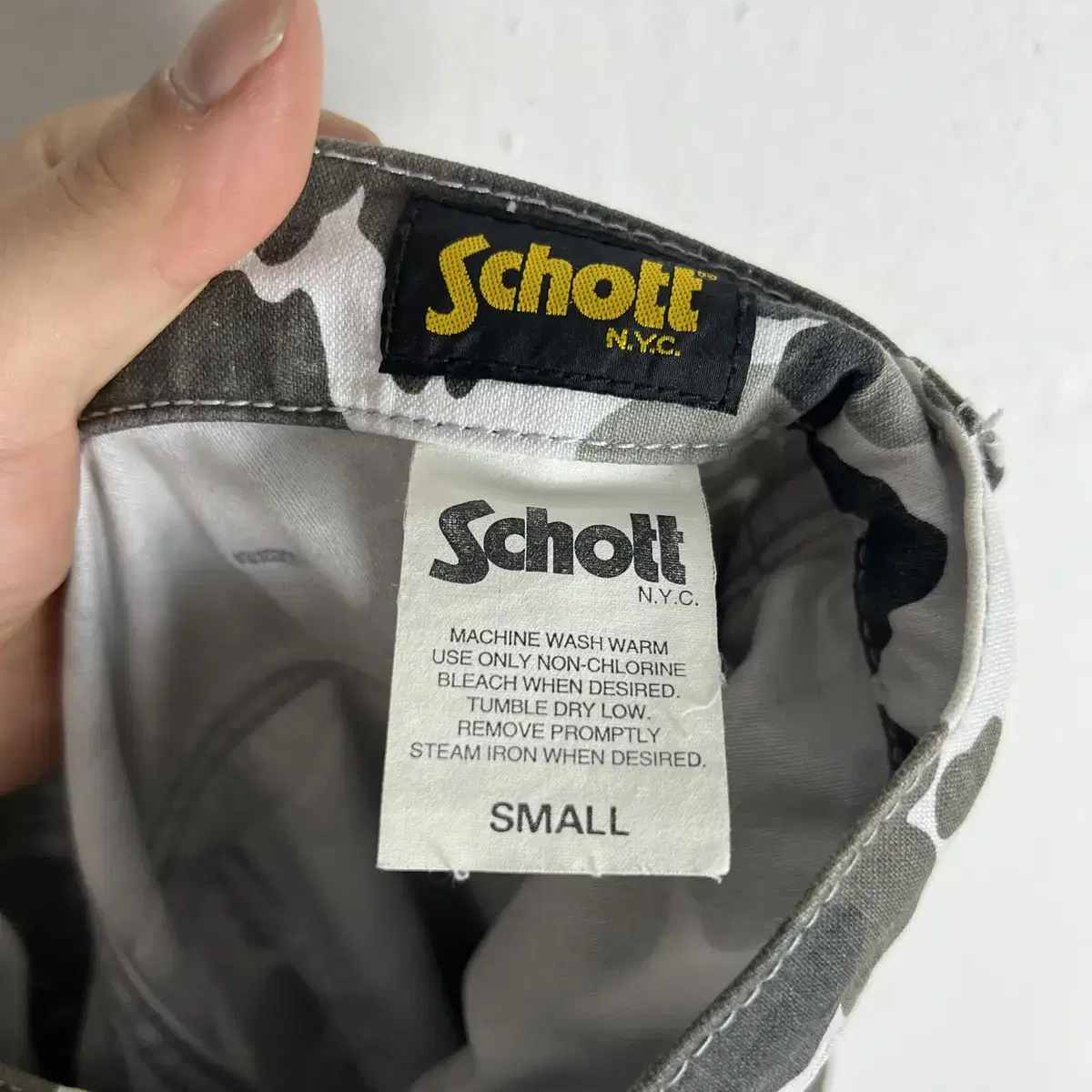 쇼트 뉴욕 Schott 카모 팬츠