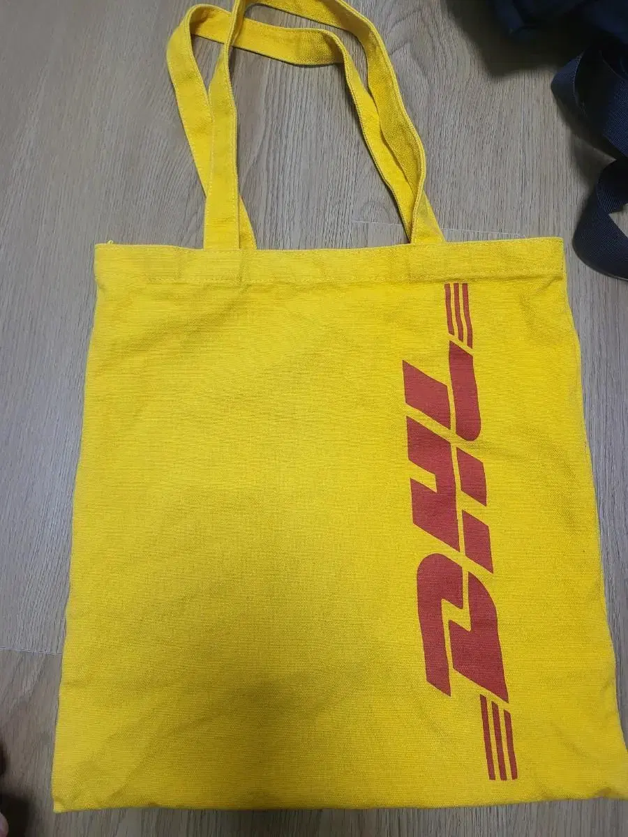 DHL 토트백 도시락 실내화 가방 중고 팝니다