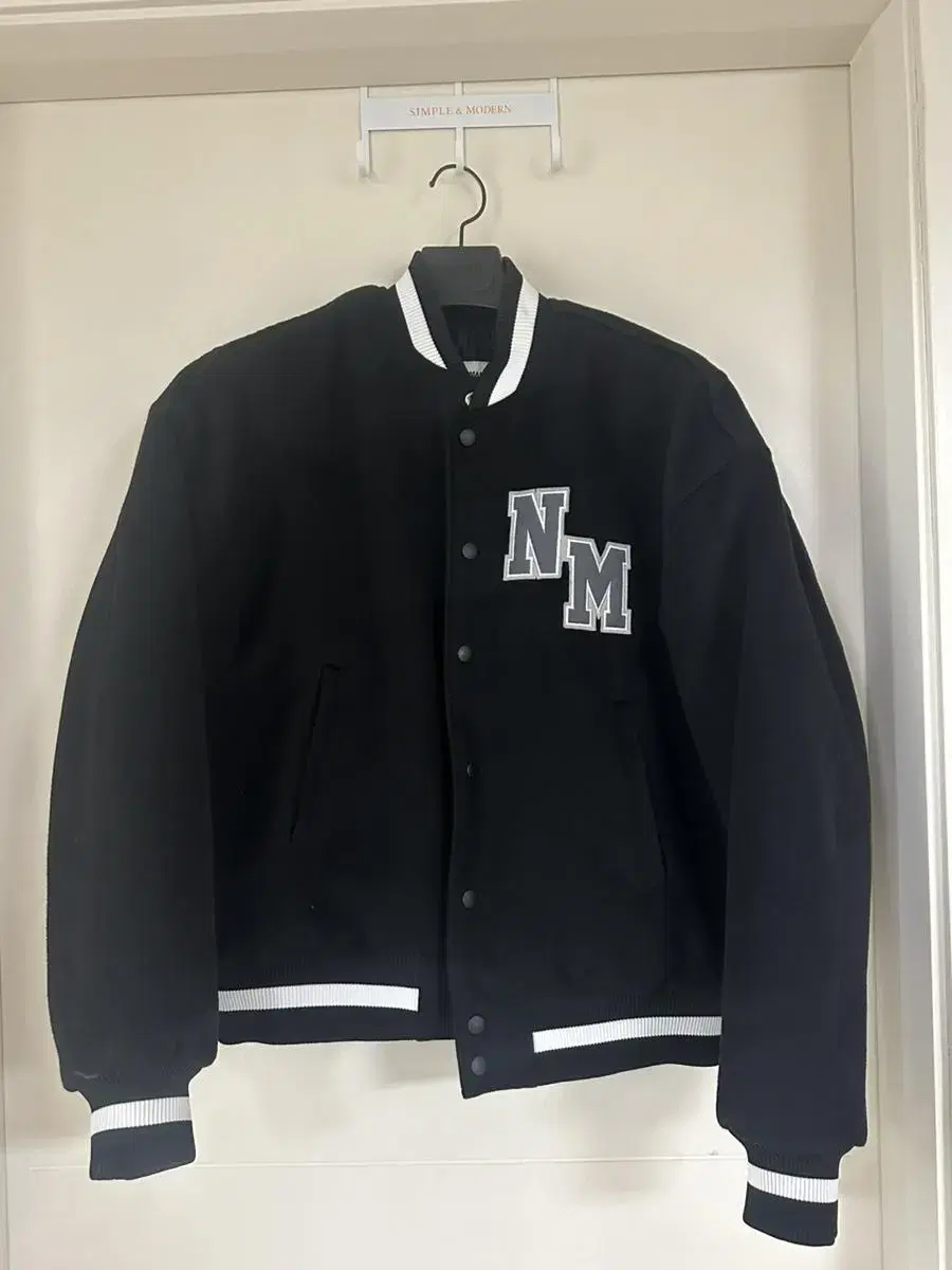 No-Manual Varsity Jacket M