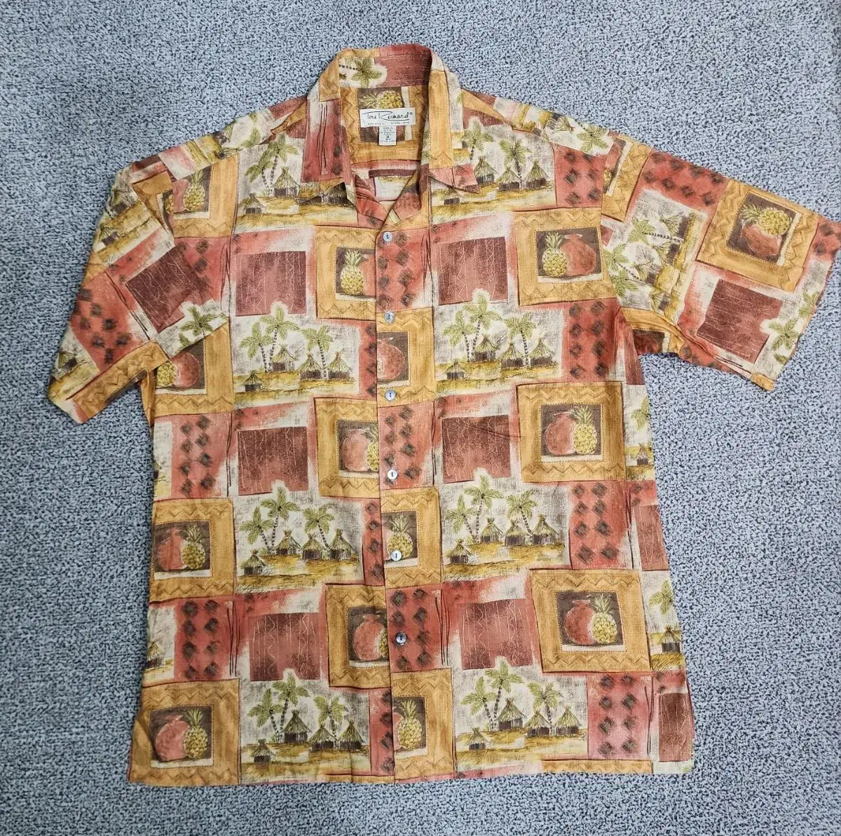 Tori Richards USA Hawaiian Short Sleeve Shirt M