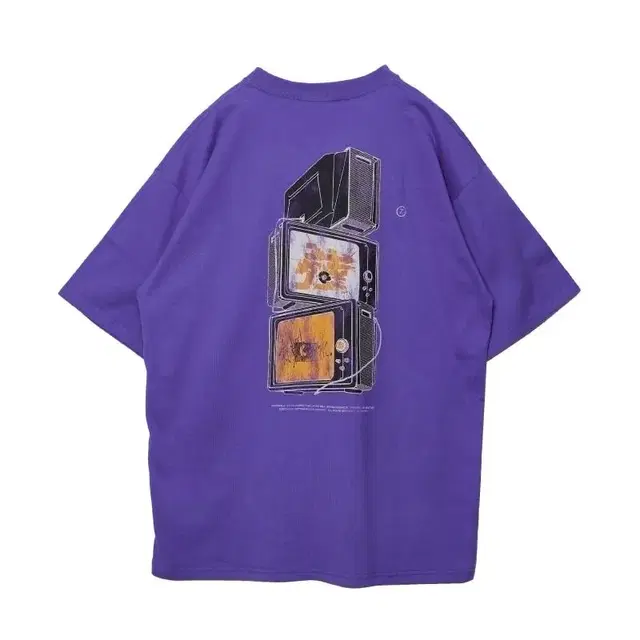 즛토마요 강TV Tee (Purple) M