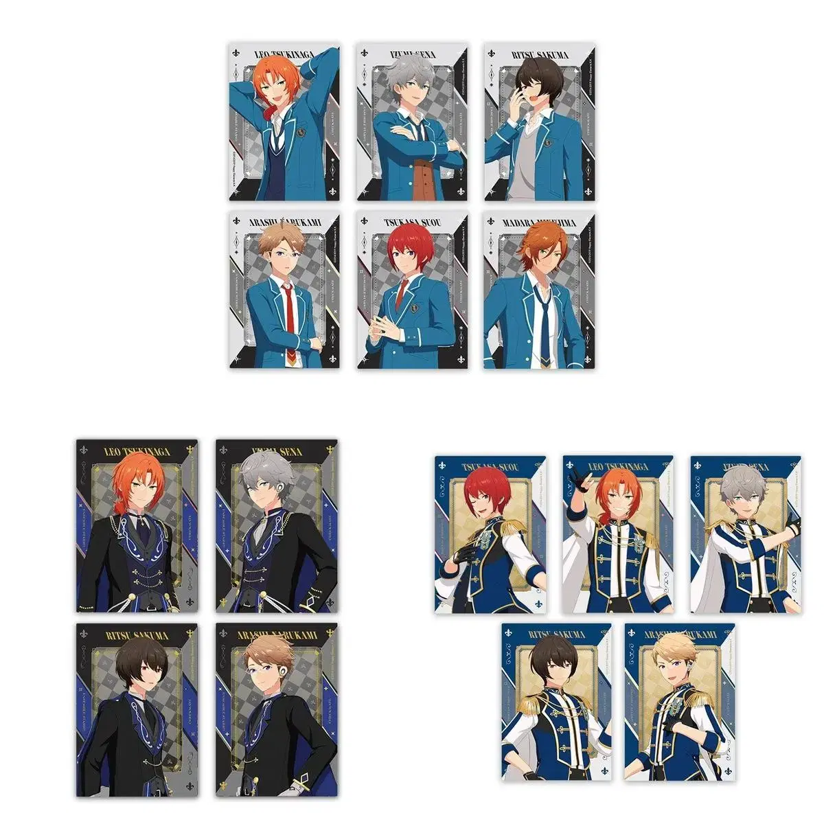 Ensemble Stars Checkmate Clear Card Tsukasa Leo Izumi Ritsu Arashi Madara