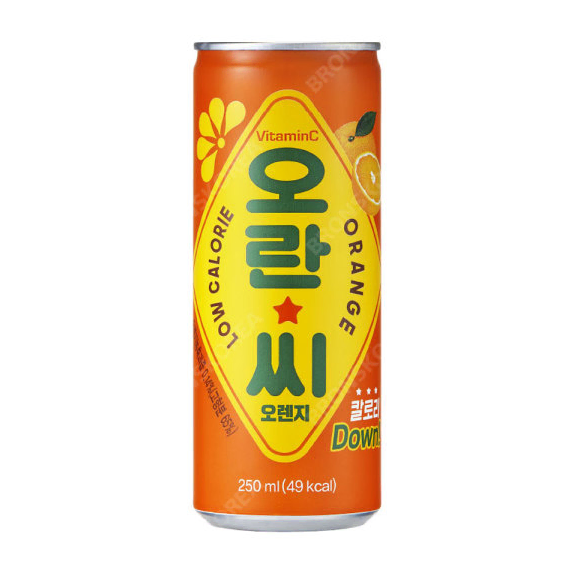 무료배송-오란씨 오렌지 250ml 30캔 탄산 음료수