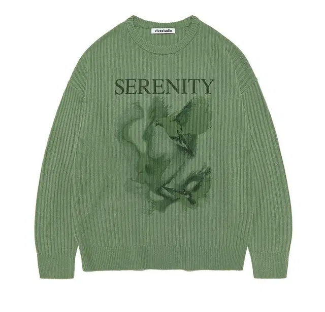 비바스튜디오 니트 SERENITY PRINTING KNIT