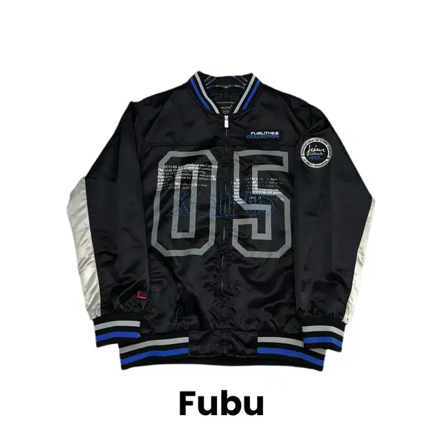 FUBU 후부 빅로고 베이스볼 바시티 스타디움 자켓 M