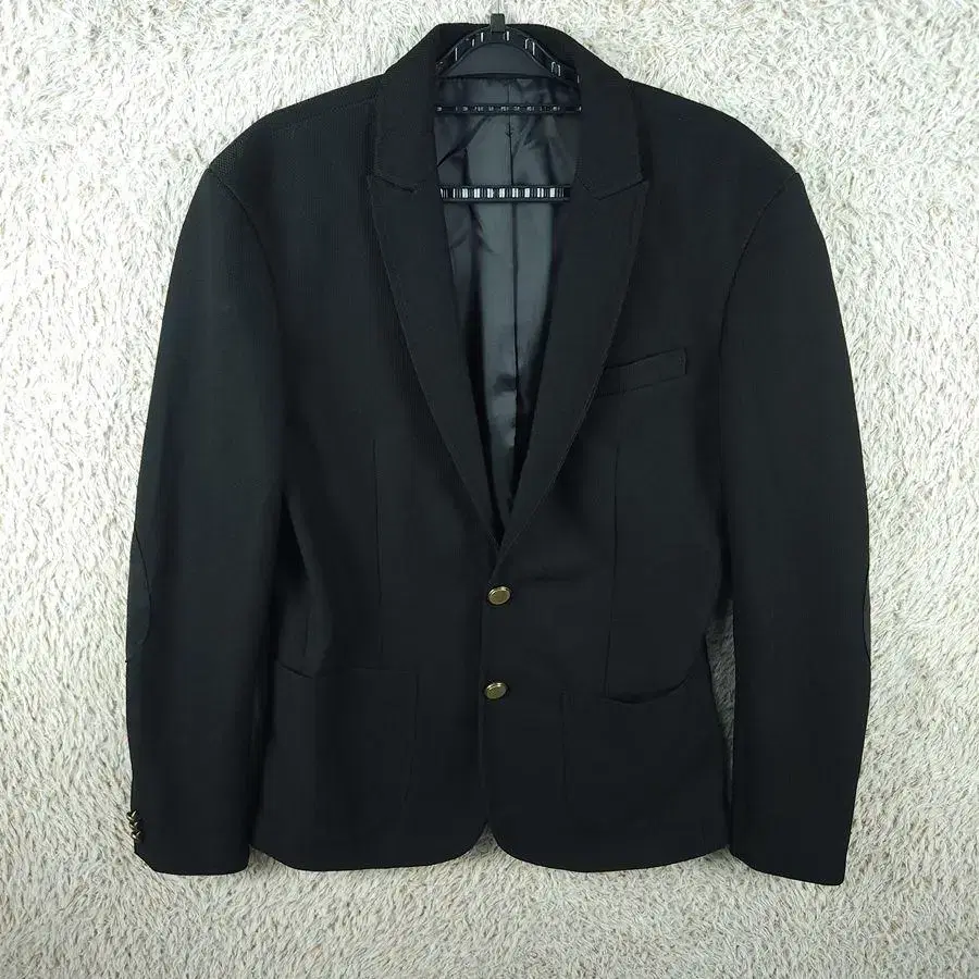 [M-L]Zara Man Black Poly Blazer[Y42-176]/VintagePren