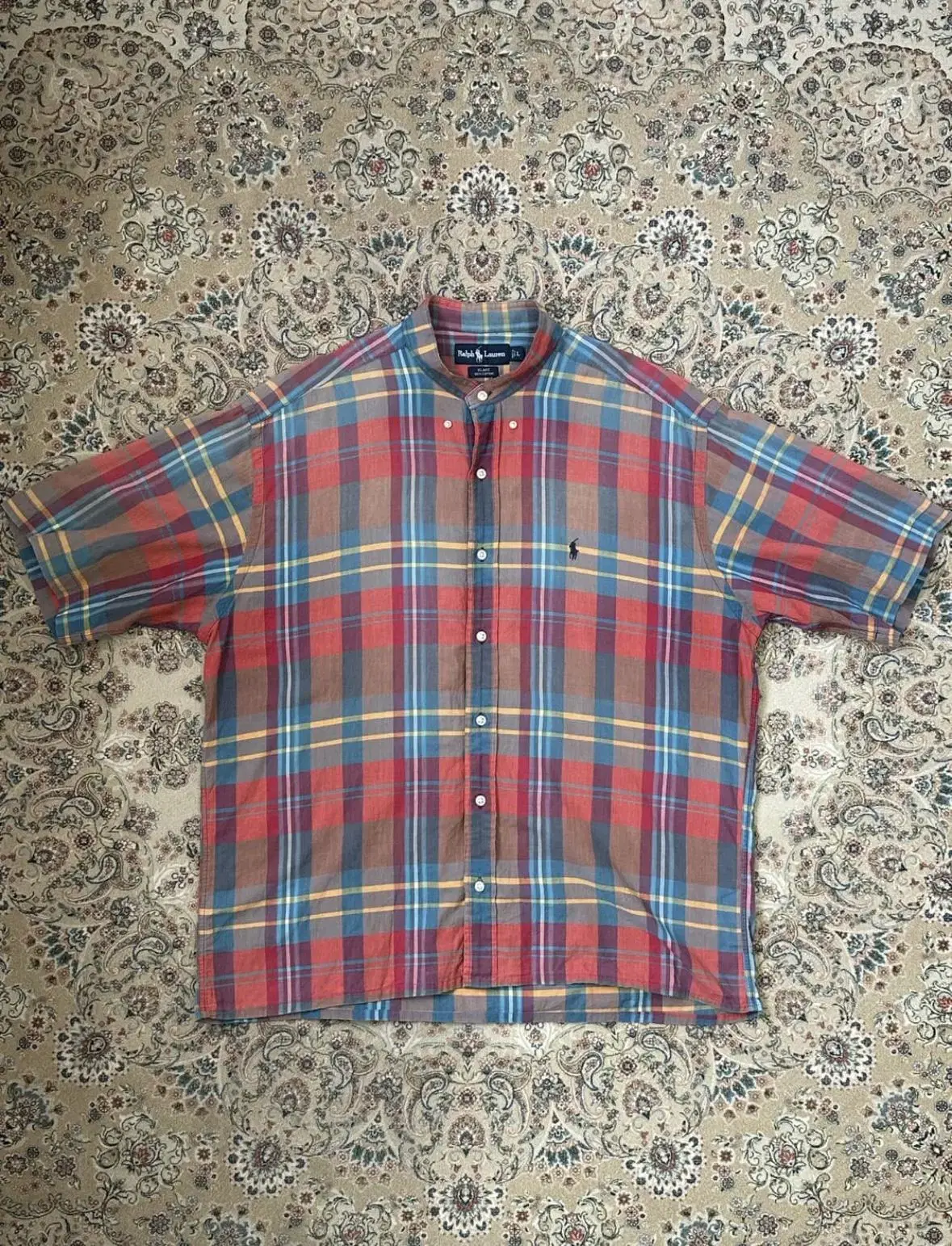 Ralph Lauren China-collared shirt