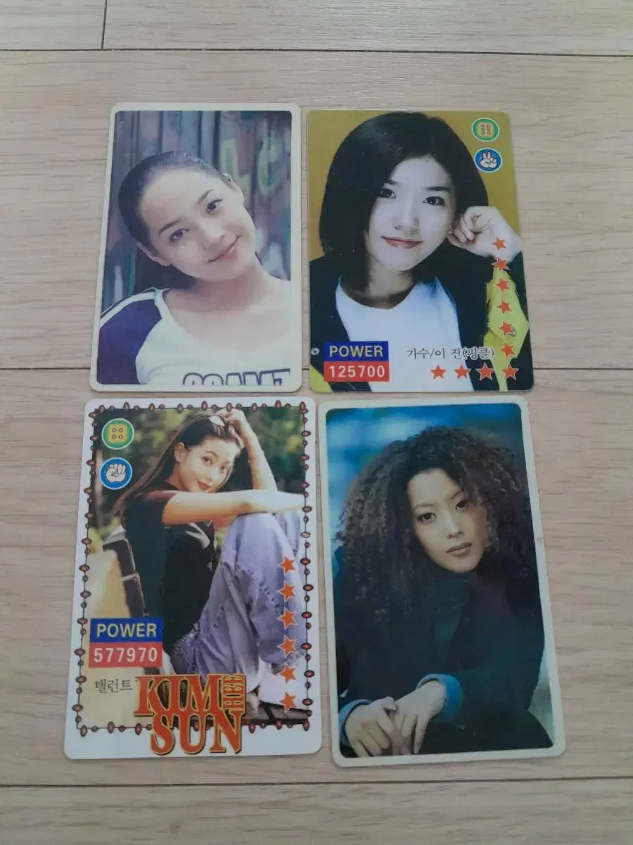 20 year old pink jin SES yujin Kim Hee Sun photocards and rare medals