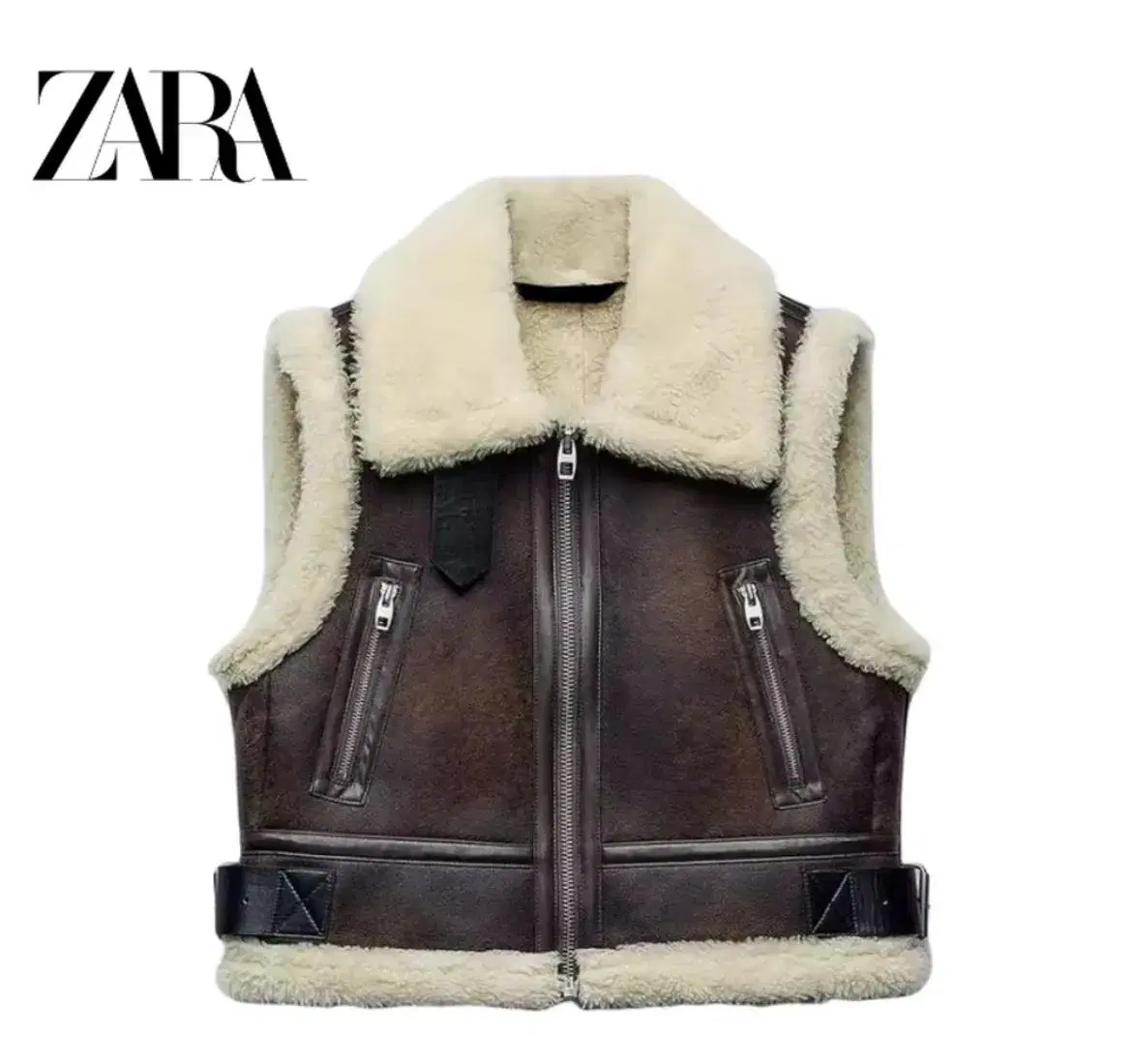 Zara fleece vest