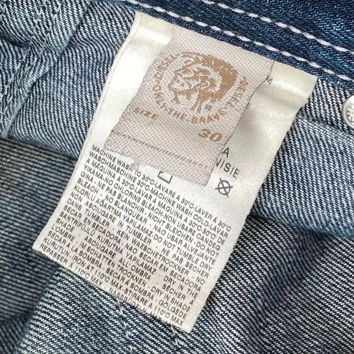 Diesel Loiku Acid Wash Jeans