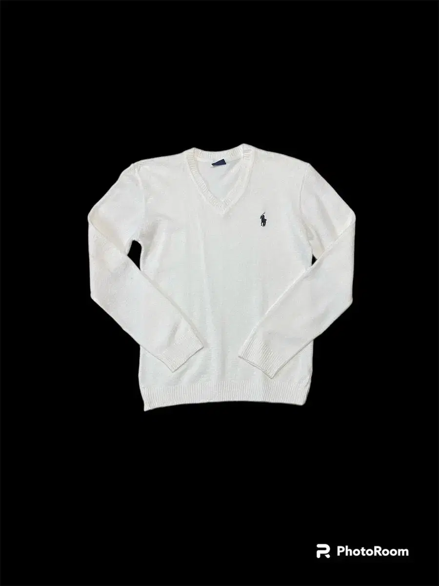 (Free Shipping) Polo Knit V-Neck