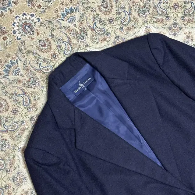 Ralph Lauren Navy Wool Blazer Impact 21