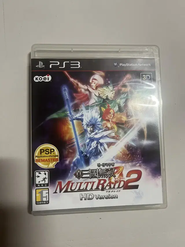 ps3 진삼국무쌍 멀티레이드 MULTI RAID 2 HD Version