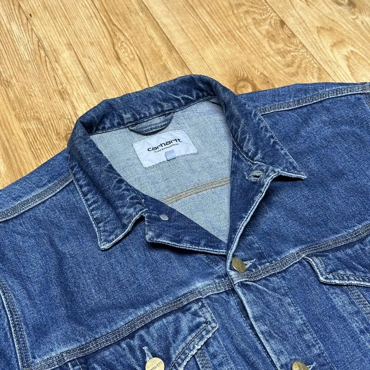 Calhart WIP Western Denim Jacket size L