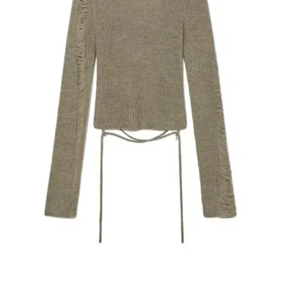 글로니 glowny SAHARA DAMAGED WOOL KNIT TOP