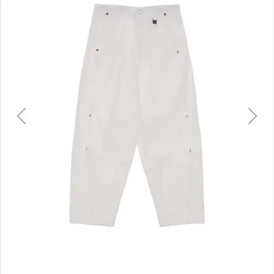 마뗑킴 VOLUME DENIM PANTS IN WHITE(S사이즈)