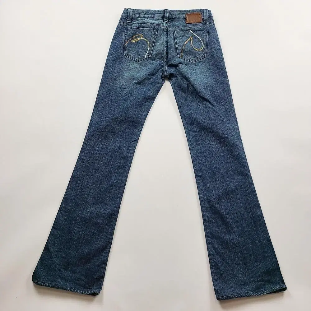 Bean Pole Boot Cut Jeans with Stretch Denim Size 26 NO.2813