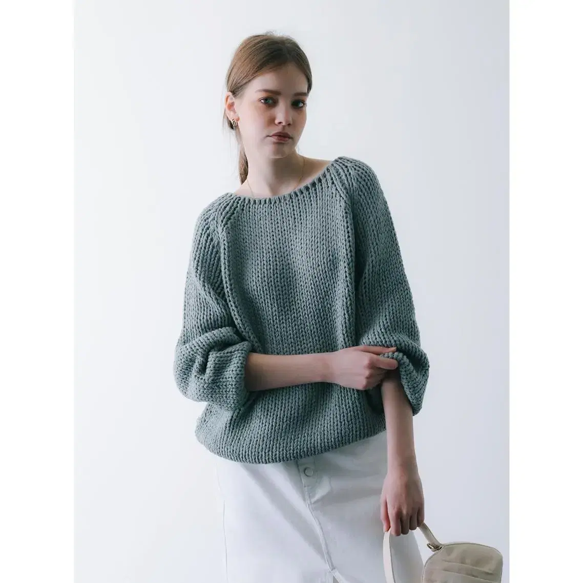 노리그렛Will hand made Round knit (원가74,0)