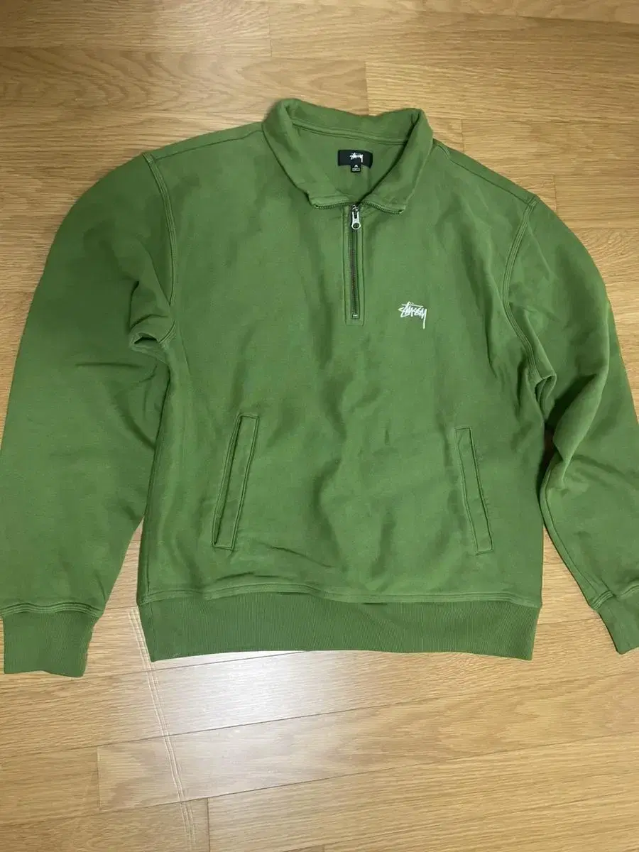 Stussy Half-Zip Up Man-to-Man