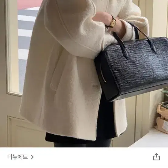 미뉴에트 수네브 sunev wies half coat 하프 코트