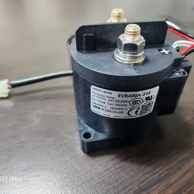 EVR400-24S 24VDC  HVDC 접촉기 자동차 계전기