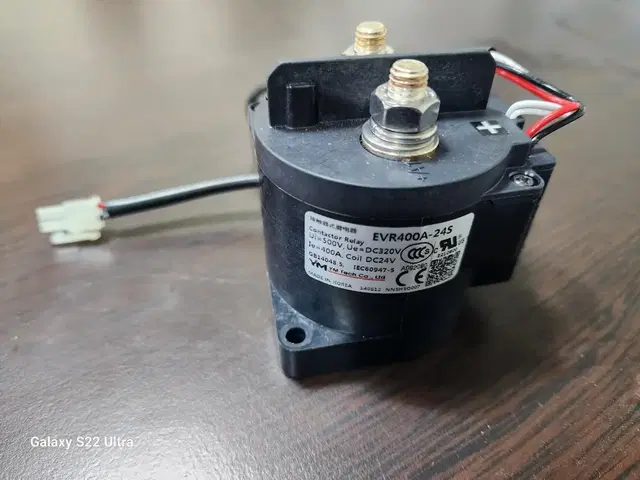 EVR400-24S 24VDC  HVDC 접촉기 자동차 계전기