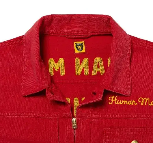 Human Made Zip-up Work Jacket Red