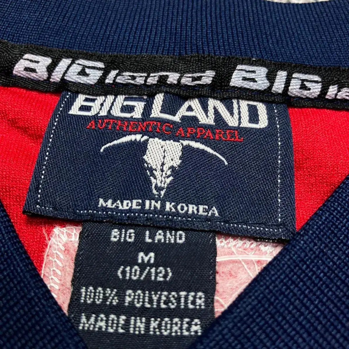 Big Land Apparel Cleveland 블록코어 유니폼