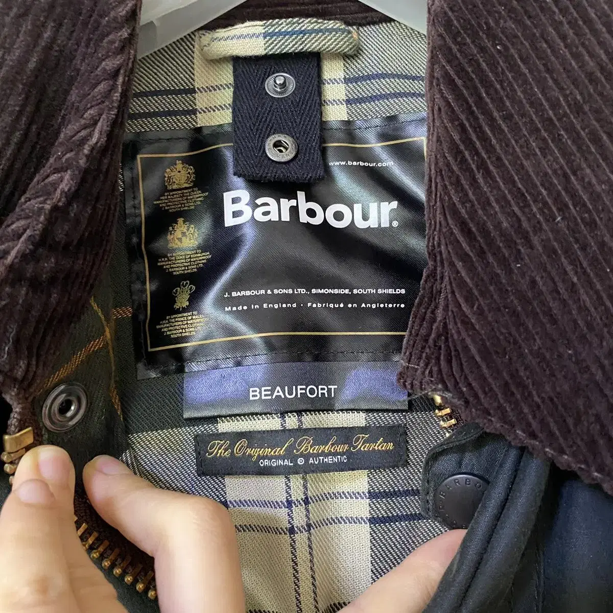 바버 Barbour 뷰포르 34사이즈(55사이즈)