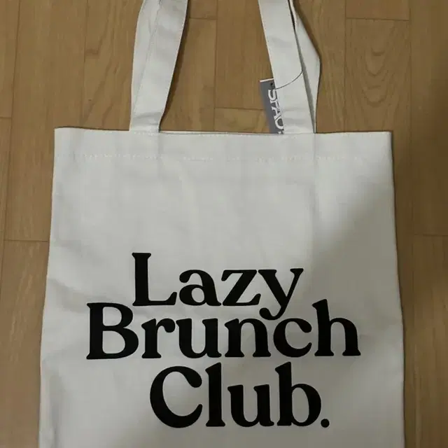 스파오 brunch club 그래픽 에코백