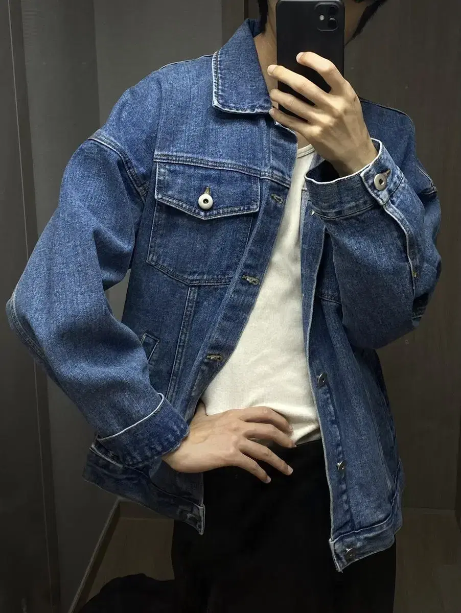 Semi Overfit Denim Jacket Jeans Jacket