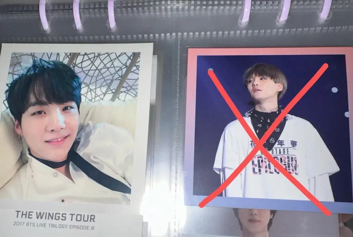 bts suga SUGA Wings Hwaepil Grammy Yoon photocard wts 합니다