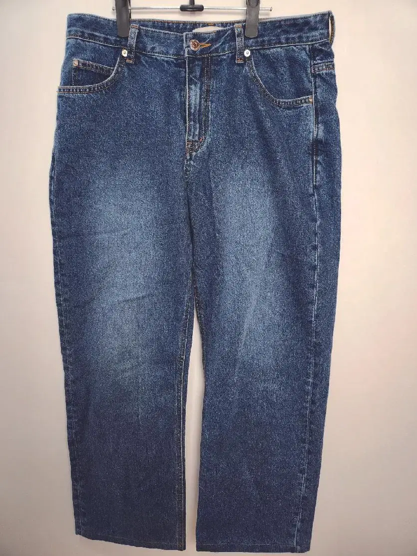 인스턴트(INSTANT DENIM) 일자핏 진청바지