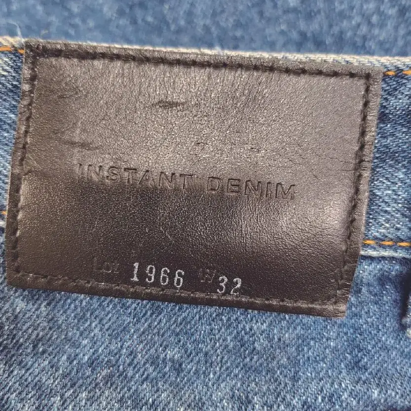 인스턴트(INSTANT DENIM) 일자핏 진청바지