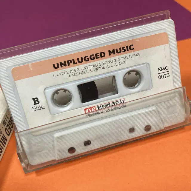 [중고음반/TAPE] 빛과소금 UNPLUGGED MUSIC 카세트테이프