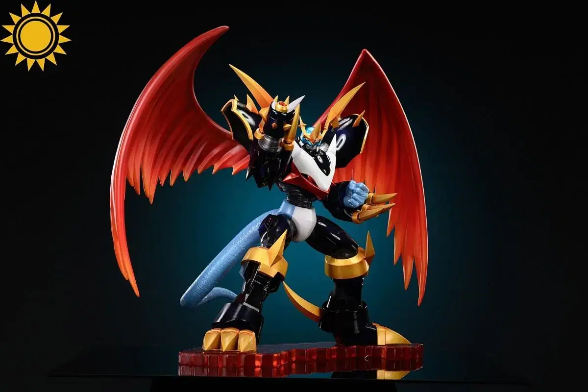 [Resin Statue - SUN Digimon Emperor Dramon Paladin Mode Resin Statue