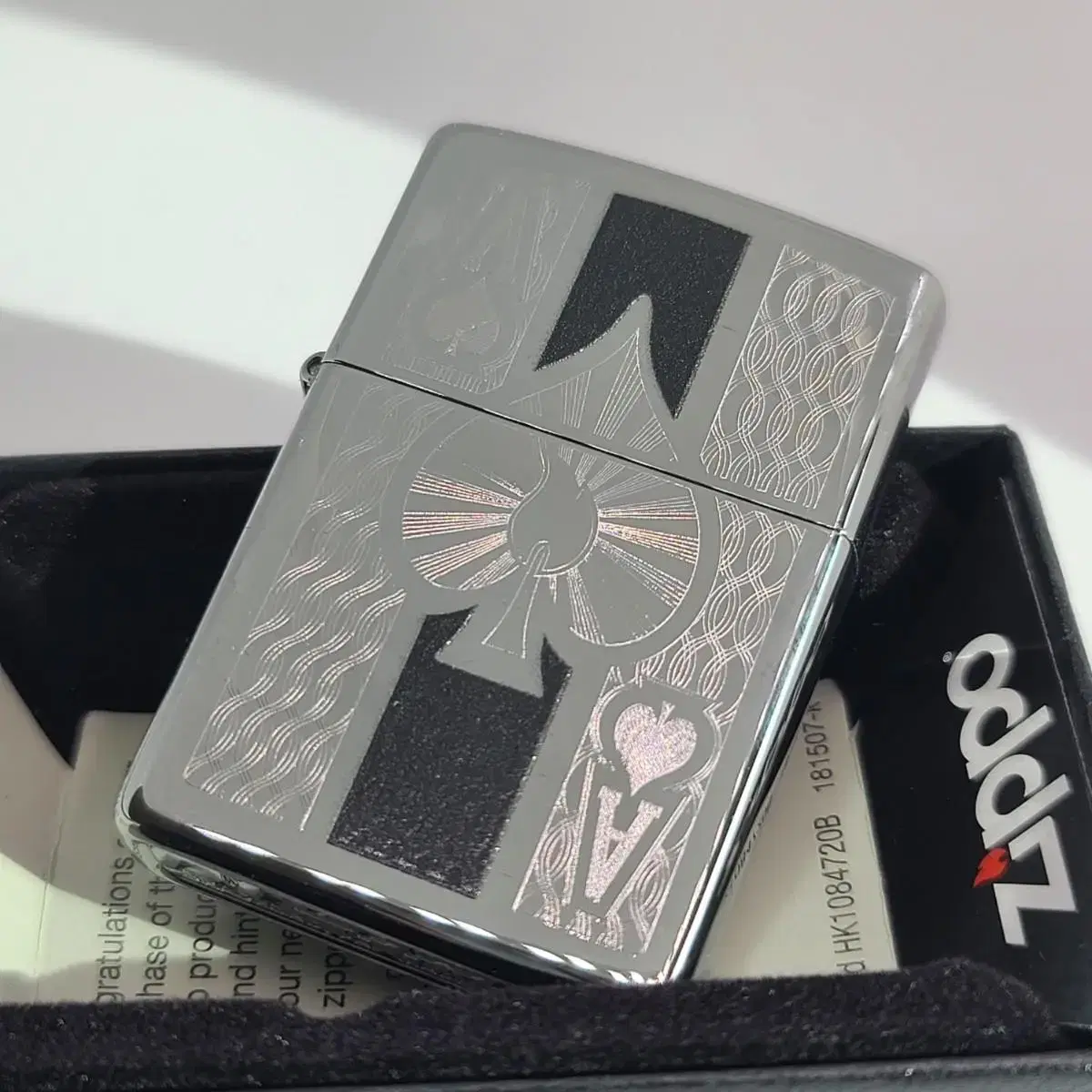 미개봉 정품 24196 ZIPPO ACE 새 지포라이터